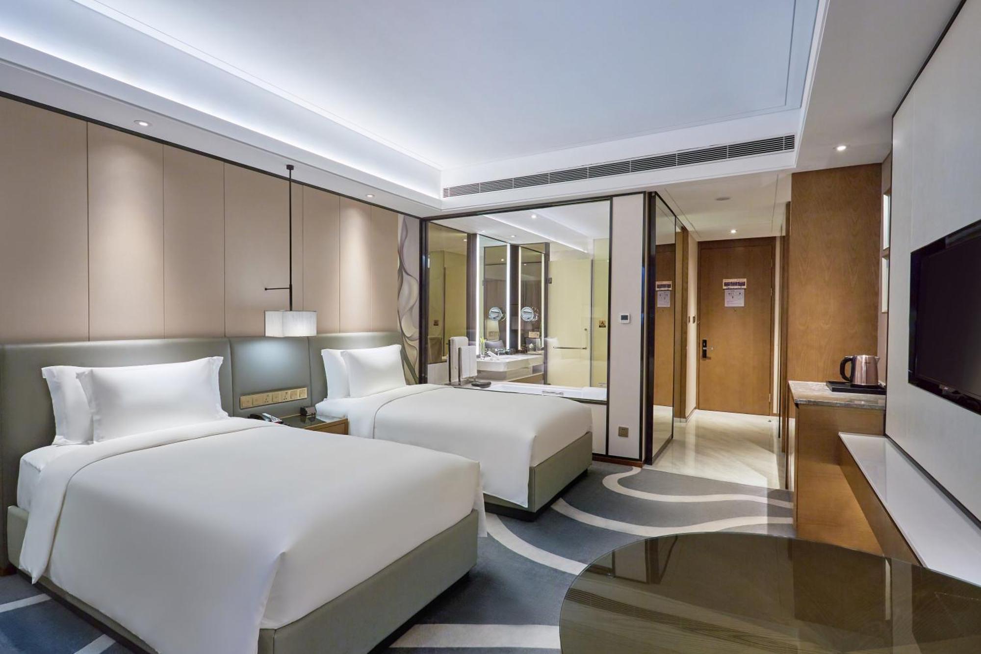 Crowne Plaza Hangzhou Qiantang - The Subway Can Reach The West Lake Scenic Area As Well As The Airport And High-Speed Rail Station, Adjacent To Jinsha Lake And Longfor Paradise Walk Exteriér fotografie